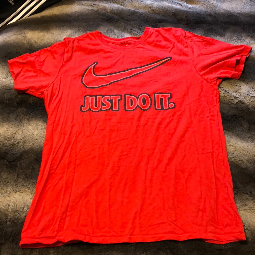 Nike red shirt size Large